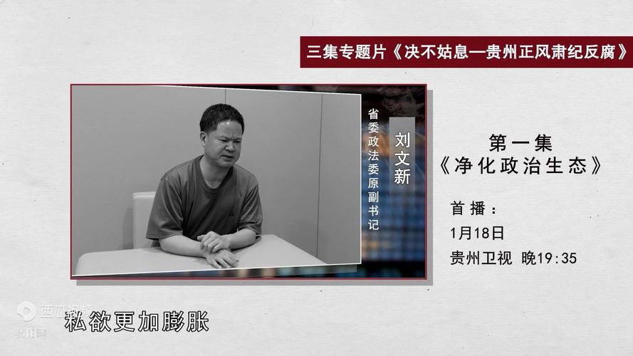 贵州电视台正风肃纪反腐纪录片